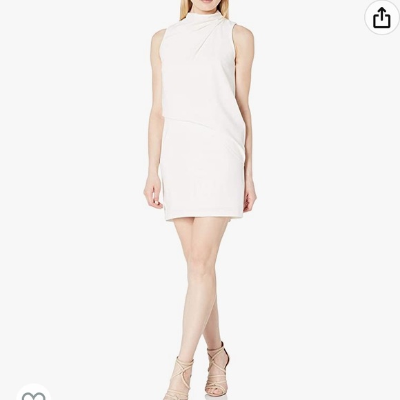 Brand New Halston Midi Dress Size 10 - Picture 3 of 5